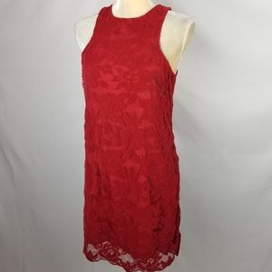 Lovers + Friends | Caspian Shift Dress / Felt Lace